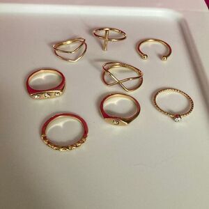 knuckle rings - mix sizes range